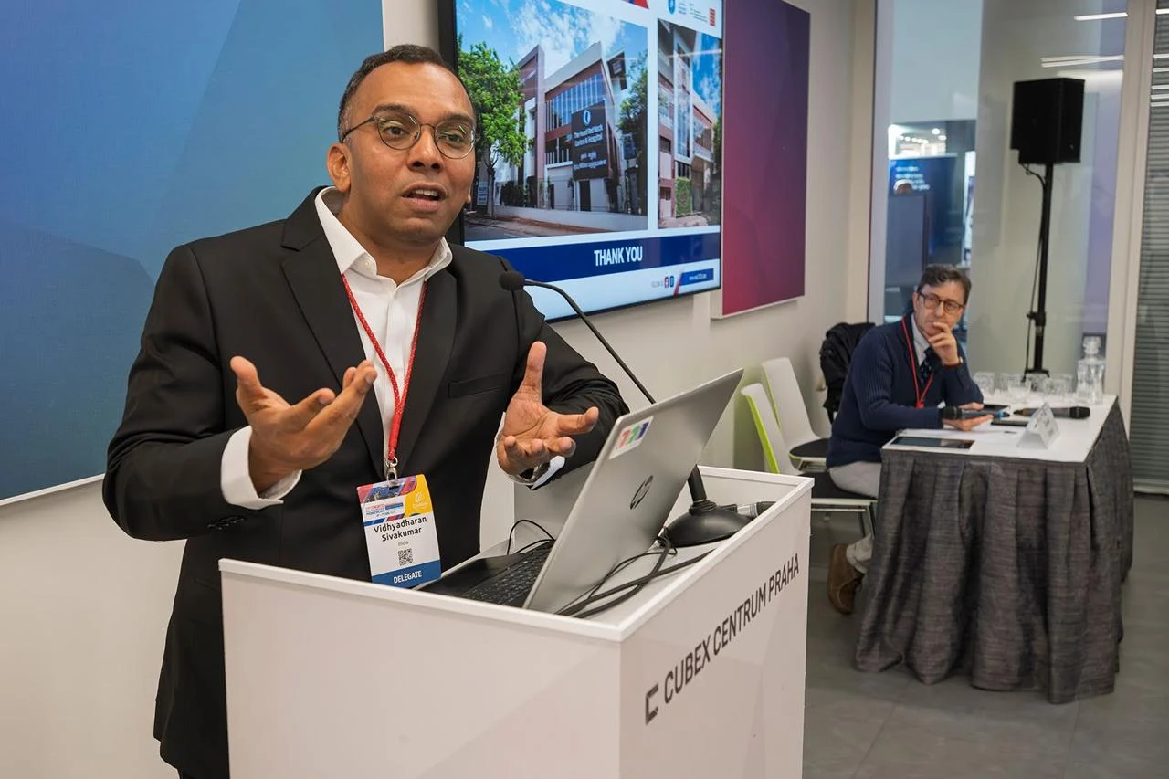 Dr. Vidhyadharan as international conference speaker